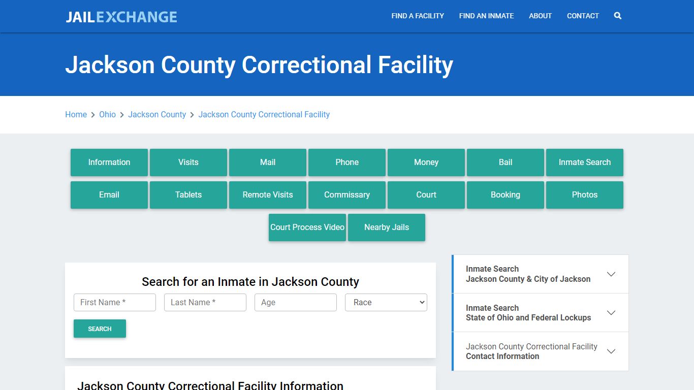 Jackson County Correctional Facility - Jail Exchange